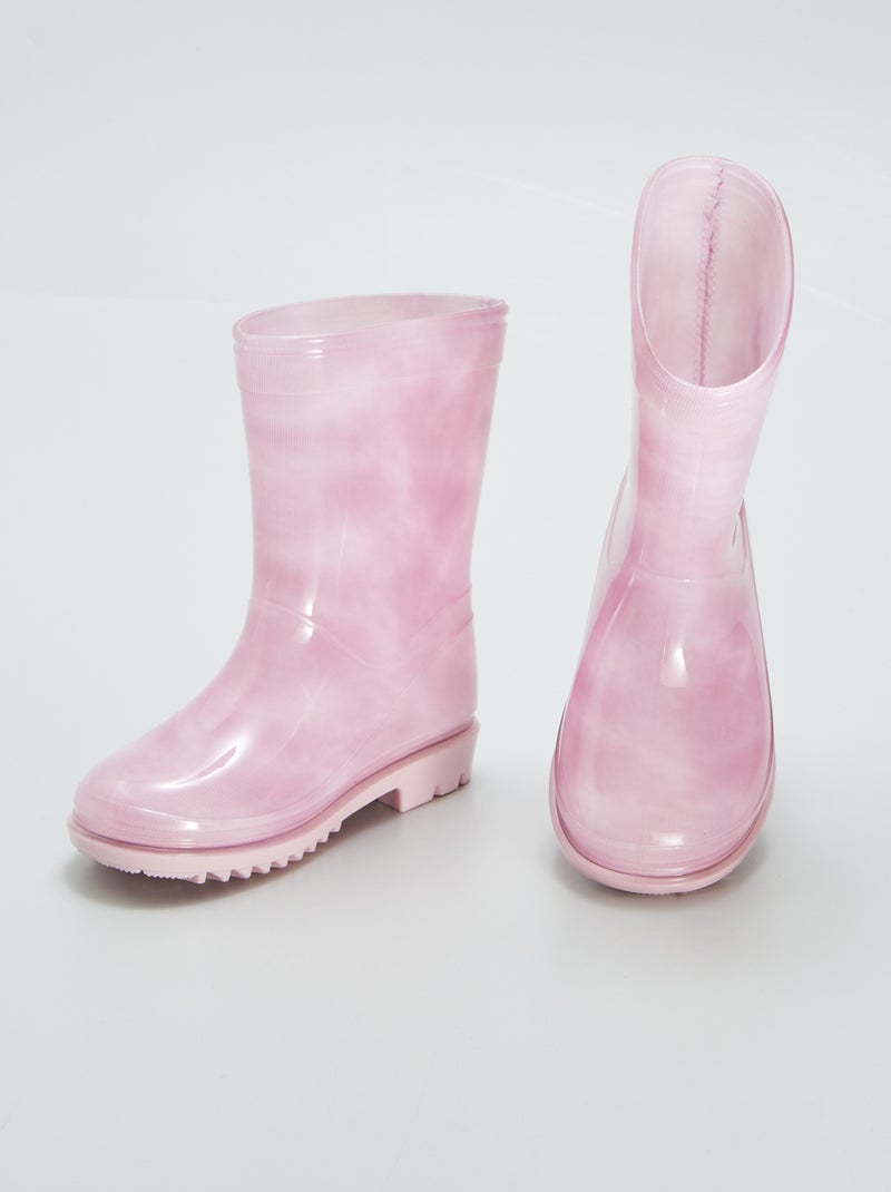 Botas de agua 'Stitch' ROSA - Kiabi