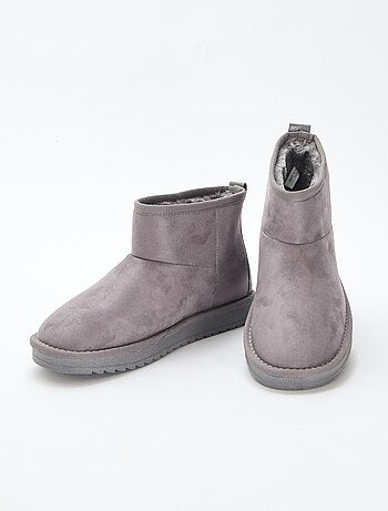 Botas de ante sintético