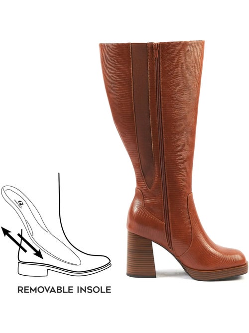 Botas de caña ancha 2XL - Modelo Melissa - Kiabi