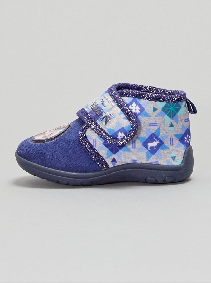 Botas de casa altas 'Frozen' azul navy - Kiabi