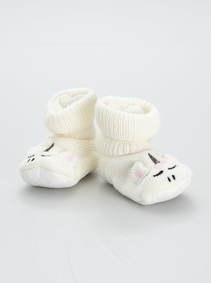 Botas de casa 'animales' crudo - Kiabi