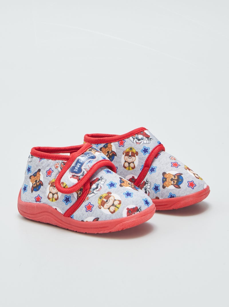 Botas de casa 'La Patrulla Canina' con velcro GRIS - Kiabi