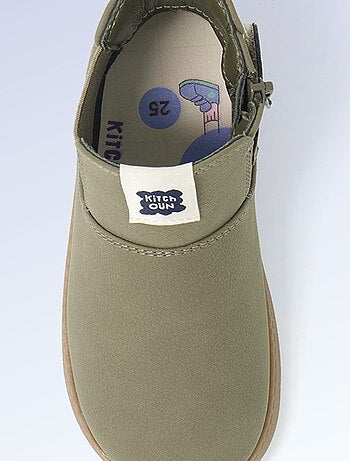 Kitchoun - Botas de efecto piel - Motricidad 4: para caminar