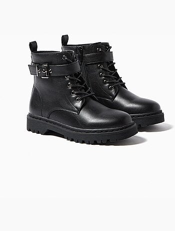 Botas de estilo militar, MO Fashion