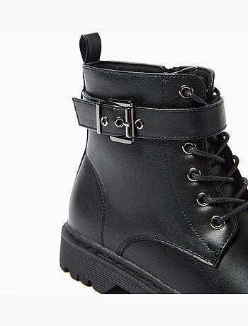 Botas de estilo militar, MO Fashion