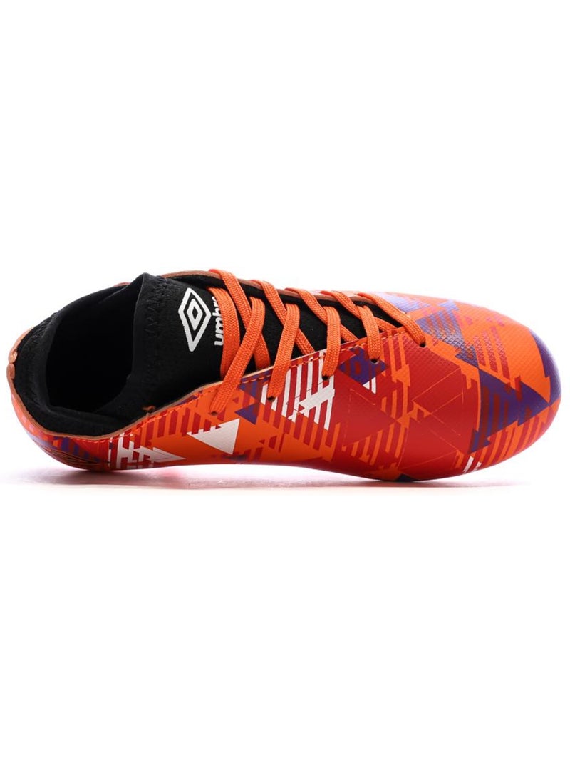 Botas de fútbol umbro para niño Rojo - Kiabi