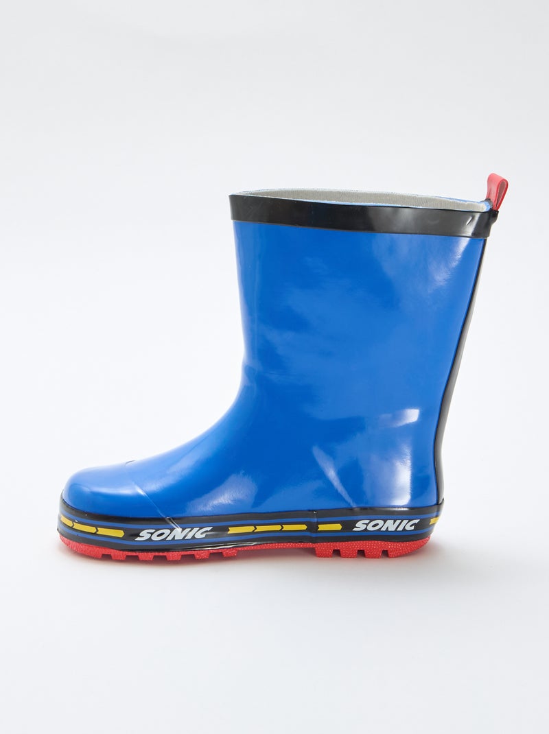 Botas de goma 'Sonic' Azul - Kiabi