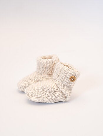 Botas de lana mezclada