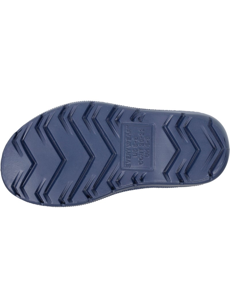 Botas de lluvia alto, ultracómodo y ligero, fácil de poner  isotoner Azul marino - Kiabi