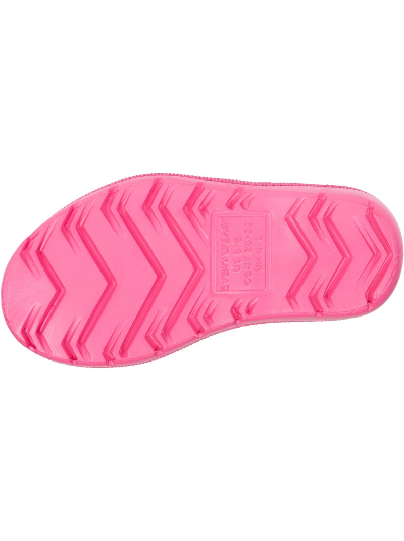 Botas de lluvia alto, ultracómodo y ligero, fácil de poner  isotoner Rosa - Kiabi