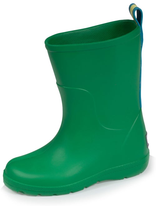 Botas de lluvia alto, ultracómodo y ligero, fácil de poner isotoner - Kiabi Botas de lluvia alto, ultracómodo y ligero, fácil de poner isotoner - Kiabi