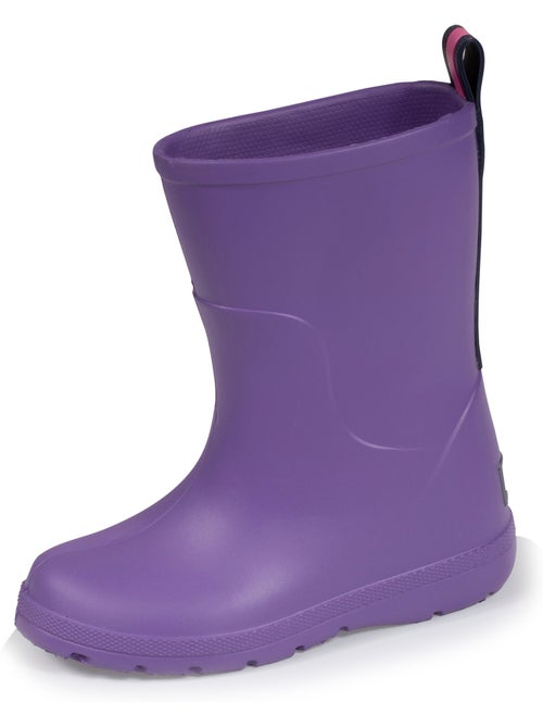 Botas de lluvia alto, ultracómodo y ligero, fácil de poner isotoner - Kiabi Botas de lluvia alto, ultracómodo y ligero, fácil de poner isotoner - Kiabi