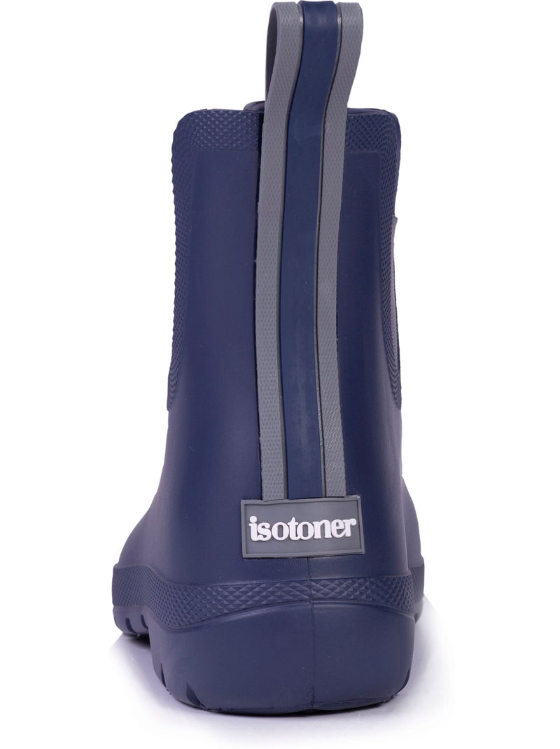 Botas de lluvia para la jardinería: cómodas, flexibles, resistentes y ligeras  Isotoner Azul marino - Kiabi