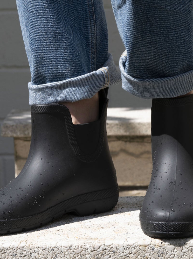 Botas de lluvia Tecnología EVERYWEAR, cómoda, resistente y ligera  Isotoner Negro - Kiabi