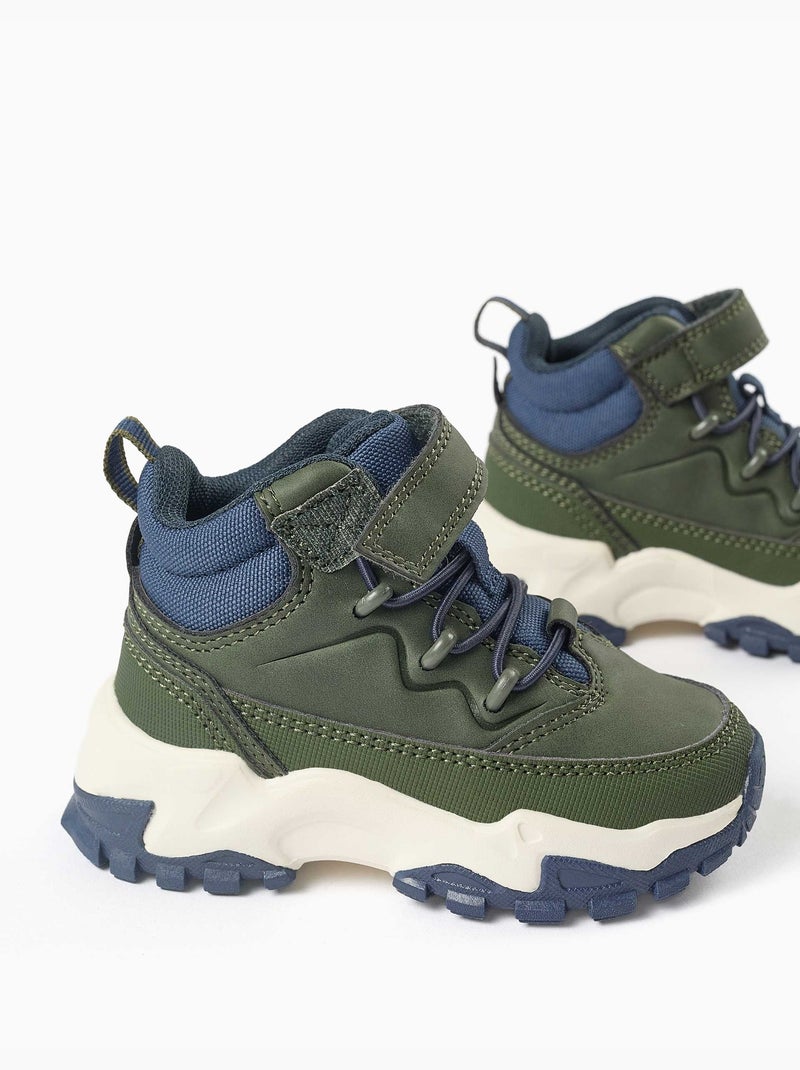 Botas de montaña con suela gruesa Marrón - Kiabi
