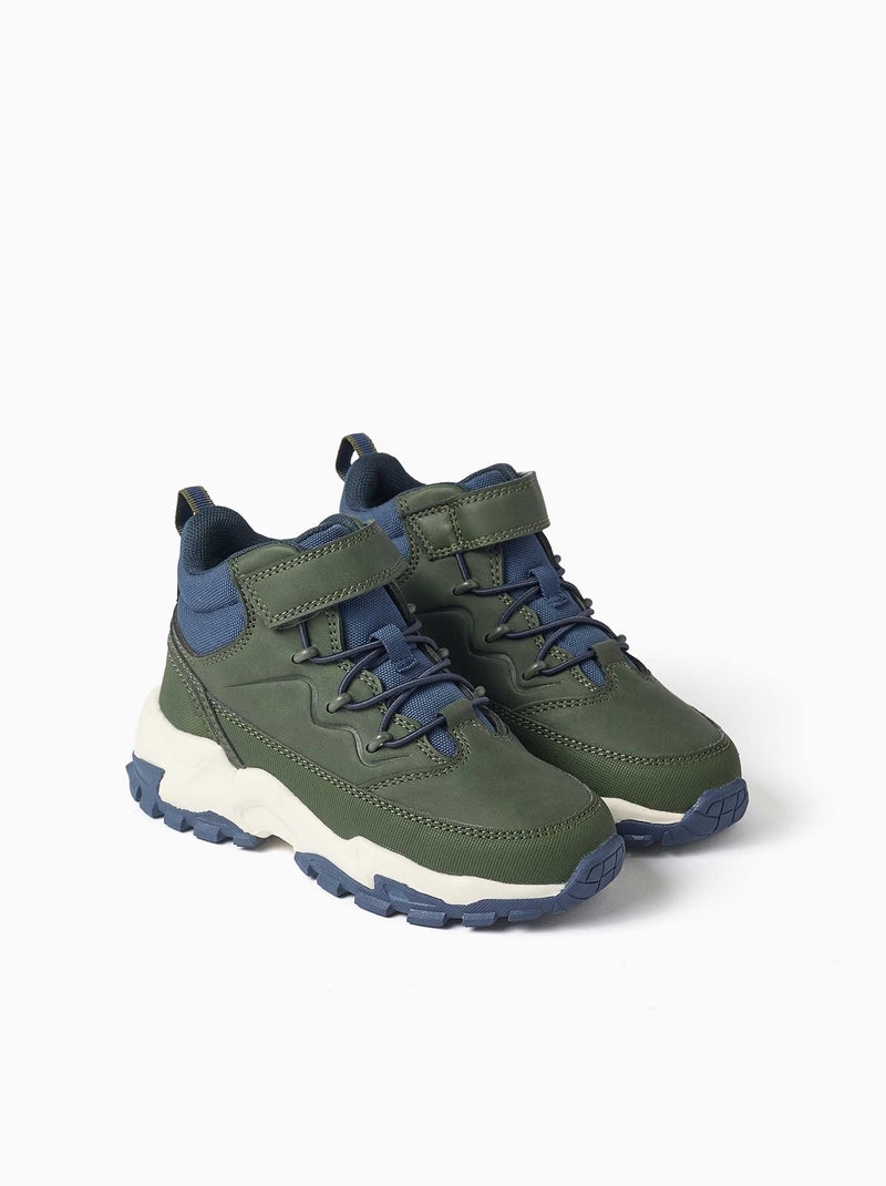 Botas de montaña con suela gruesa Marrón - Kiabi
