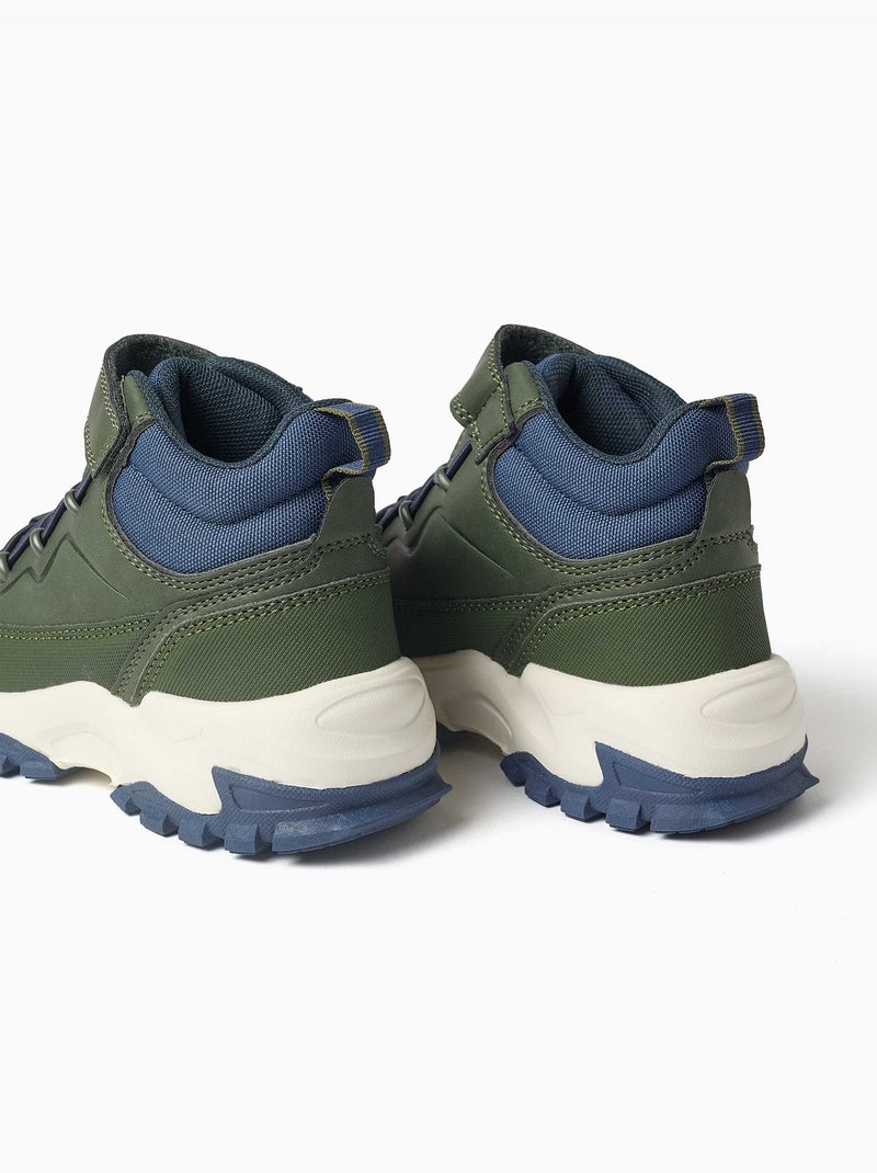 Botas de montaña con suela gruesa Marrón - Kiabi