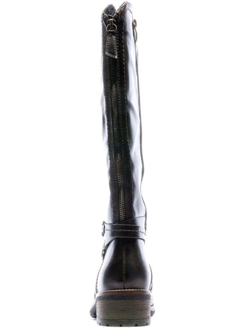 Botas de mujer relife Marrón capuchino - Kiabi