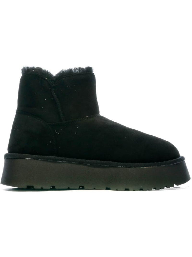 Botas de Plataforma para Mujer Negro - Kiabi