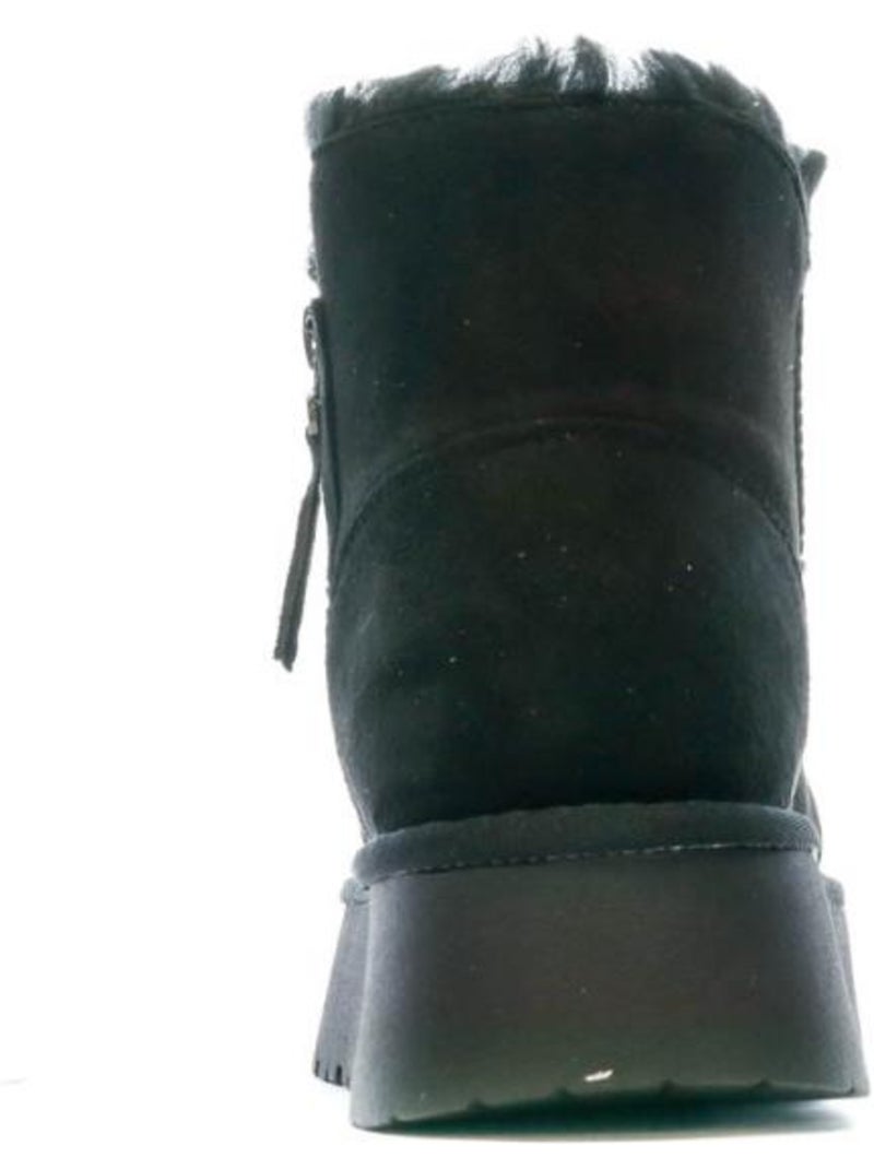 Botas de Plataforma para Mujer Negro - Kiabi