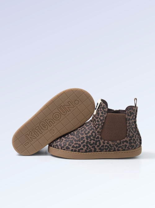 Botas de polipiel - Motricidad 4: para caminar - Kitchoun - Kiabi Botas de polipiel - Motricidad 4: para caminar - Kitchoun - Kiabi