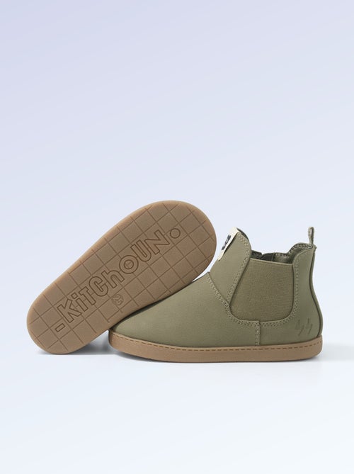 Botas de polipiel - Motricidad 4: para caminar - Kitchoun - Kiabi