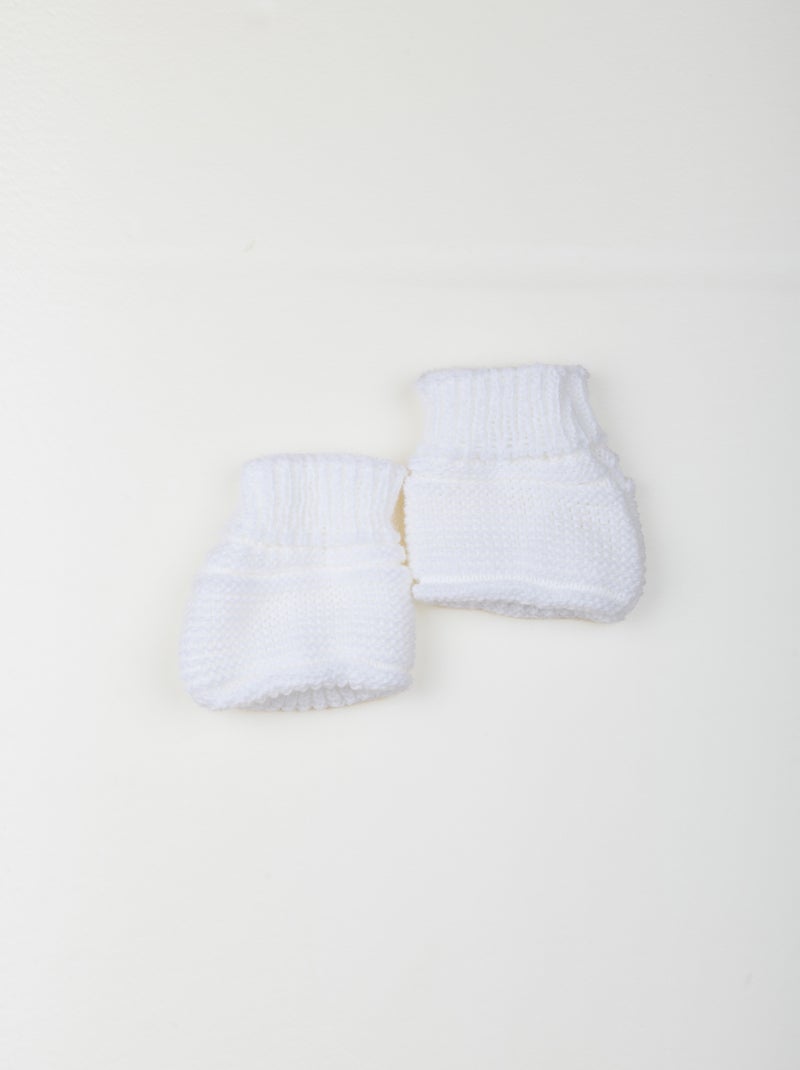 Botas de punto Blanco - Kiabi