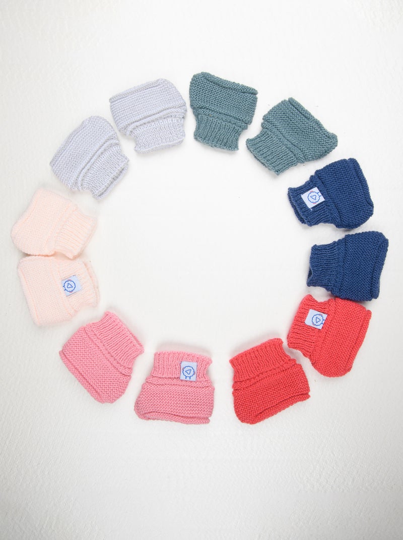 Botas de punto Gris - Kiabi