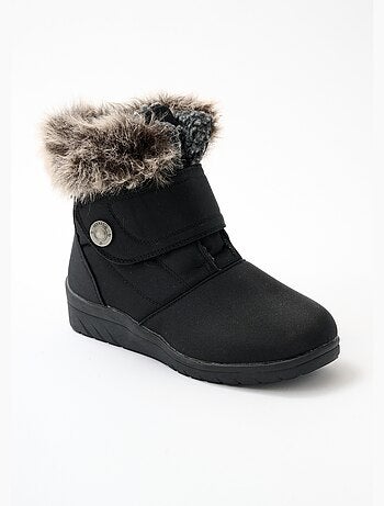 Botas de velcro cálidas, anchas y cómodas. - Afibel