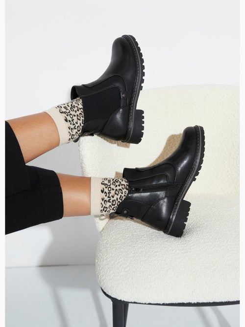 Botas elásticas, estilo Camargue - AFIBEL - Kiabi