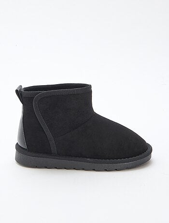 Botas estilo sueco en serraje