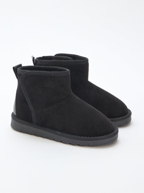 Botas estilo sueco en nobuck - Kiabi