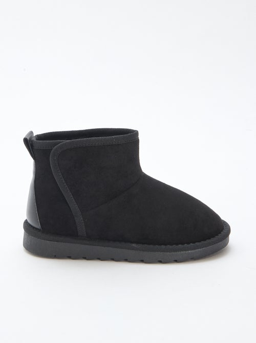 Botas estilo sueco en nobuck - Kiabi