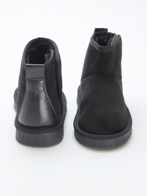 Botas estilo sueco en nobuck - Kiabi