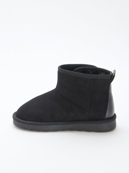 Botas estilo sueco en nobuck - Kiabi