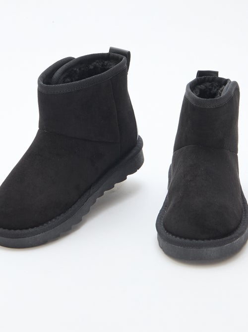 Botas estilo sueco en nobuck - Kiabi
