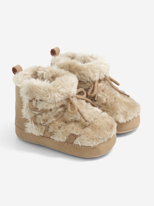Botas forradas con cordones - Kiabi Botas forradas con cordones - Kiabi