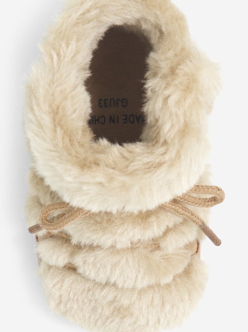 Botas forradas con cordones - Kiabi Botas forradas con cordones - Kiabi