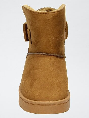 Botas forradas de antelina