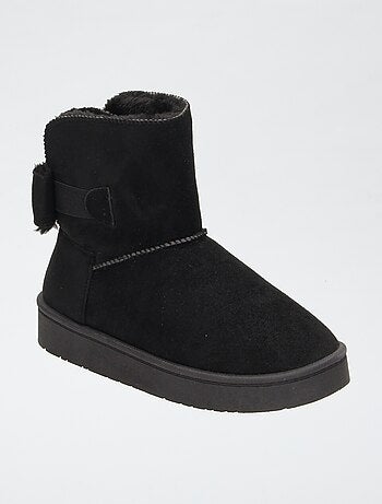 Botas forradas de antelina