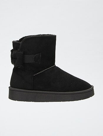 Botas forradas de antelina