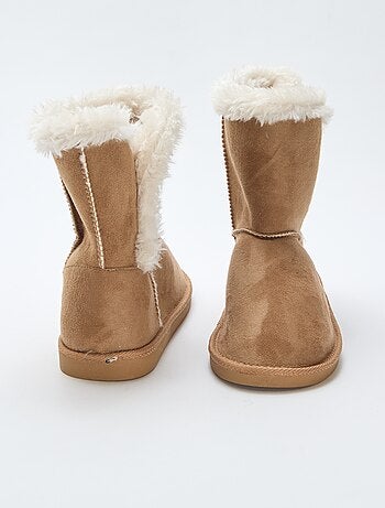 Botas forradas de media caña