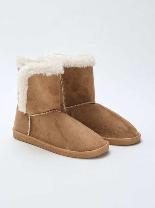 Botas forradas de media caña - Kiabi