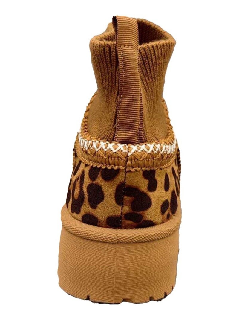 Botas Kebello Negro Marrón - Kiabi
