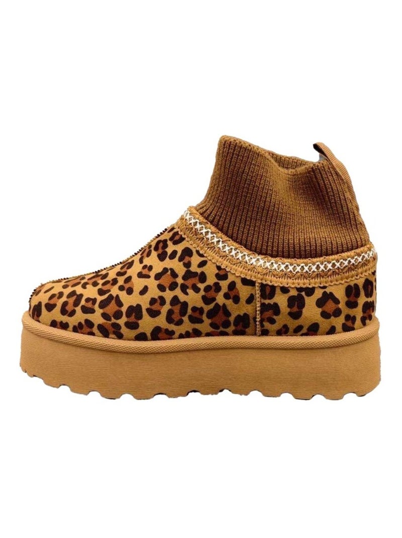 Botas Kebello Negro Marrón - Kiabi