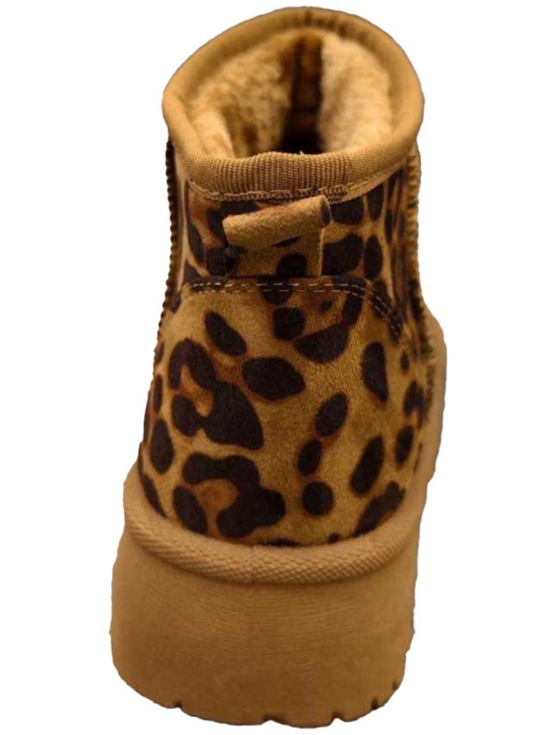 Botas Kebello Negro Marrón - Kiabi