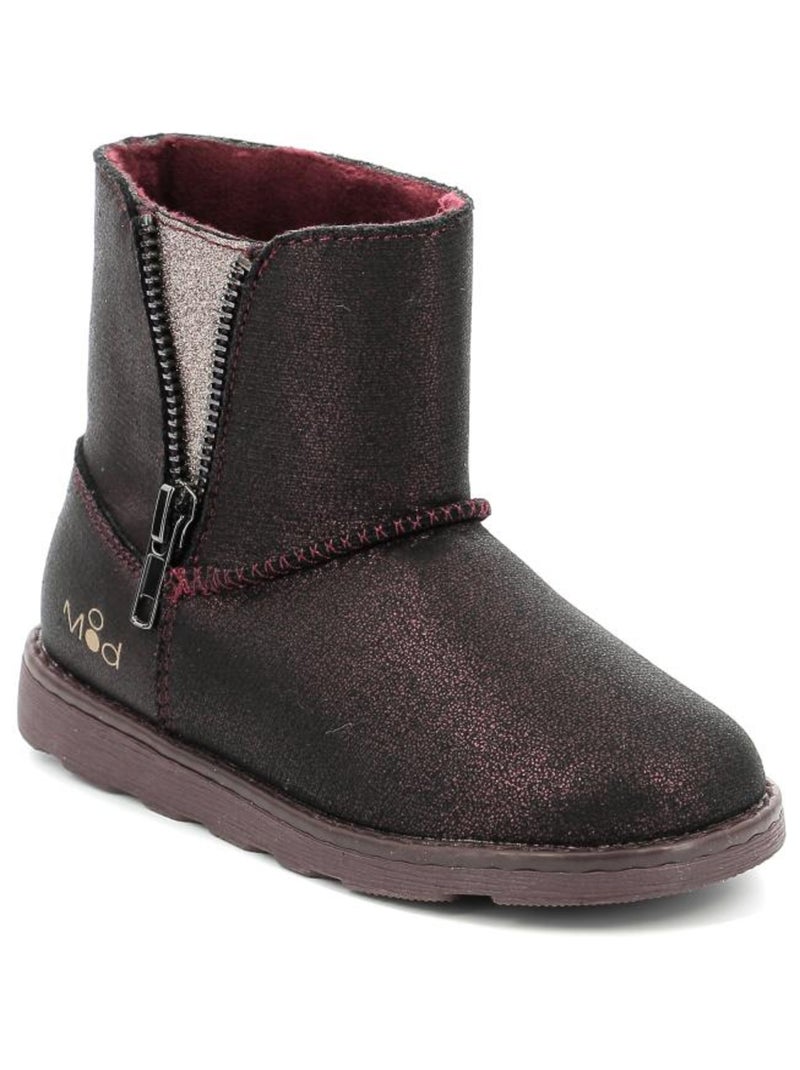 Botas para niña Mod8 Aldize Burdeos - Kiabi