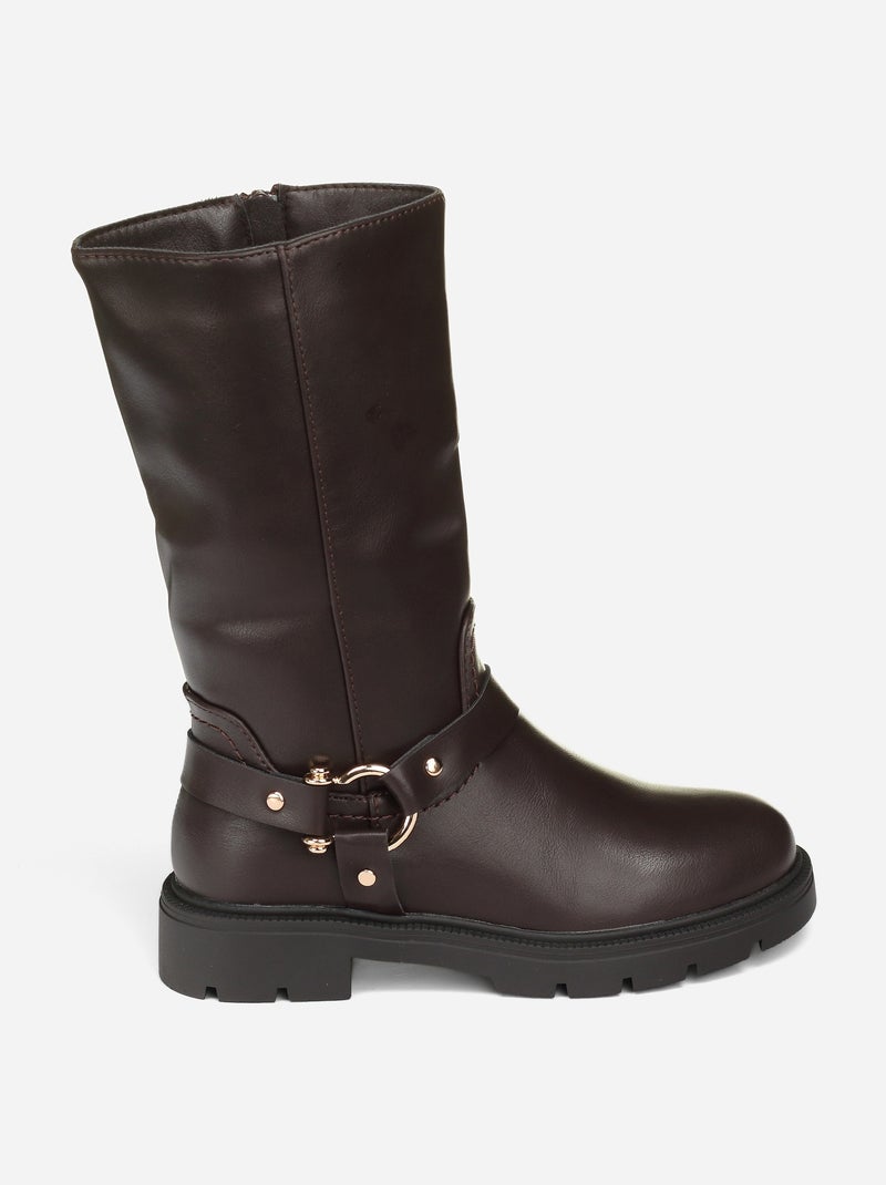 Botas para ponerse - Doremi Marrón - Kiabi