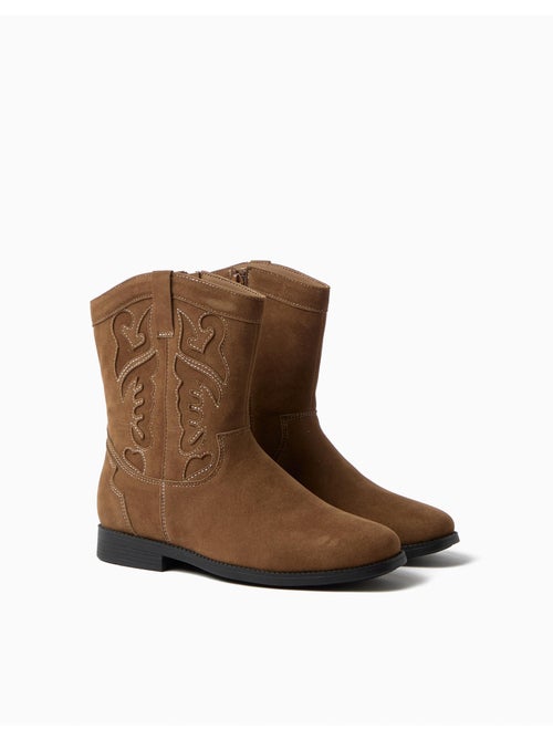 Botas vaqueras bordadas, mo fashion - Kiabi