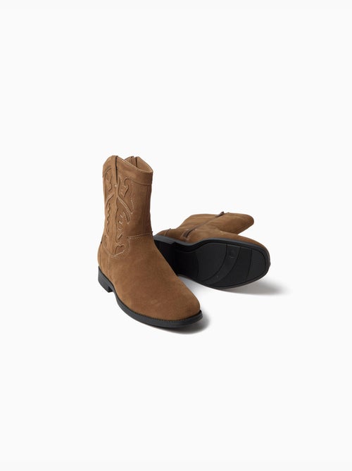 Botas vaqueras bordadas, mo fashion - Kiabi
